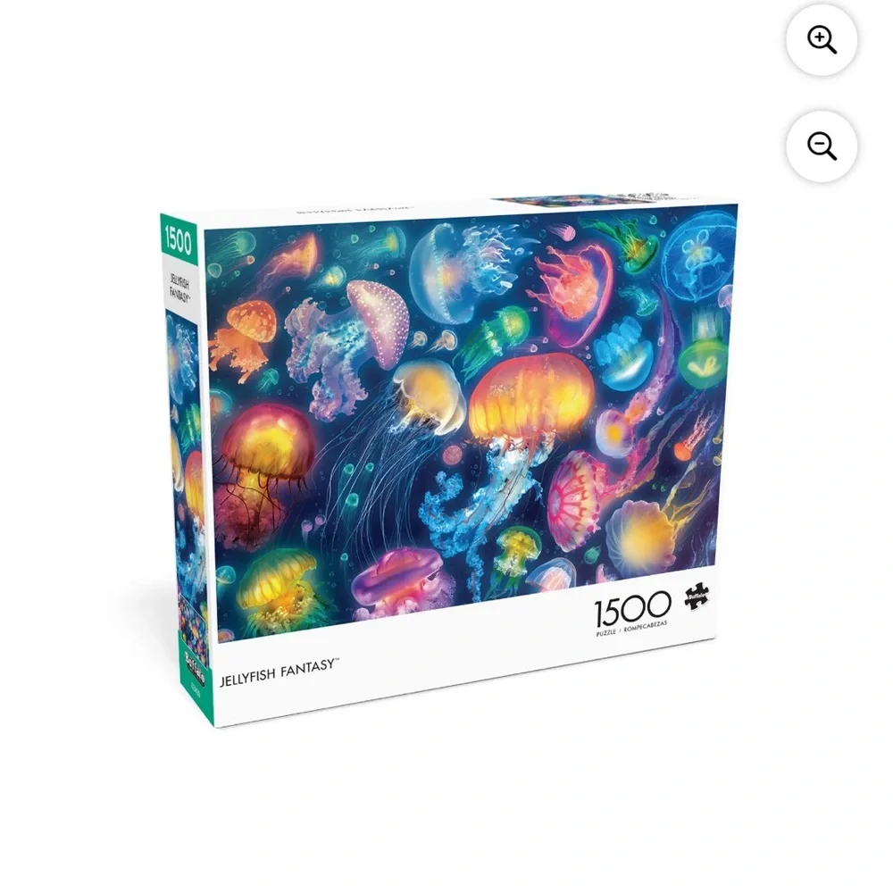 BUFFALO 1500pc colorful jellyfish puzzle